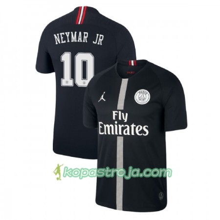 Billiga Fotbollströjor Paris Saint-Germain Neymar JR 10 Jodan Svart Tredje tröja 2018/19 Kortärmad